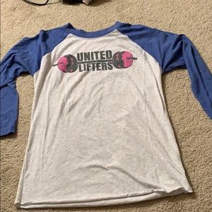 United Lifters Robyn hungry baseball t